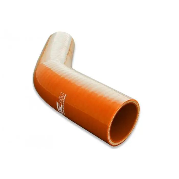 Vysoce Kvalitní Silikonové redukční koleno 45' 28/38mm Oranžové