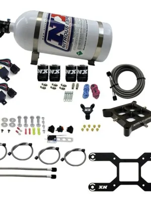 4150 Billet Crossbar Plate System Dual Stage 100-1000Hp with 10Lb Bottle Nitrous Express NX 66042-10 Akční Cena