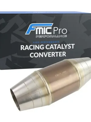 Sportovní Katalyzátor FMIC.PRO Euro 2 100 CPSI pro motory 0.6-1.4L vstup/výstup 51-76mm Pt/Pd/Rh 5:5:1 Jen Po Omezenou Doba