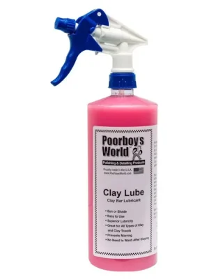 POORBOY'S WORLD Clay Lube lubrikant pro clay hmotu 473ml Přímo Od Výrobce