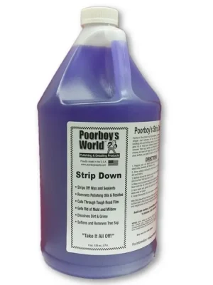 POORBOY'S WORLD Strip Down Decon Pre-Wash dekontaminace odstranění starých povlaků hloubkové čištění laku 3784 ml Oblíbený