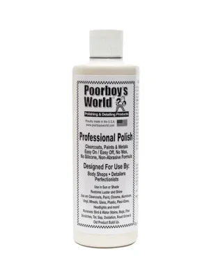 Speciální Cena POORBOY'S WORLD Professional Polish cleaner čistí před voskem nebo sealantem 473ml