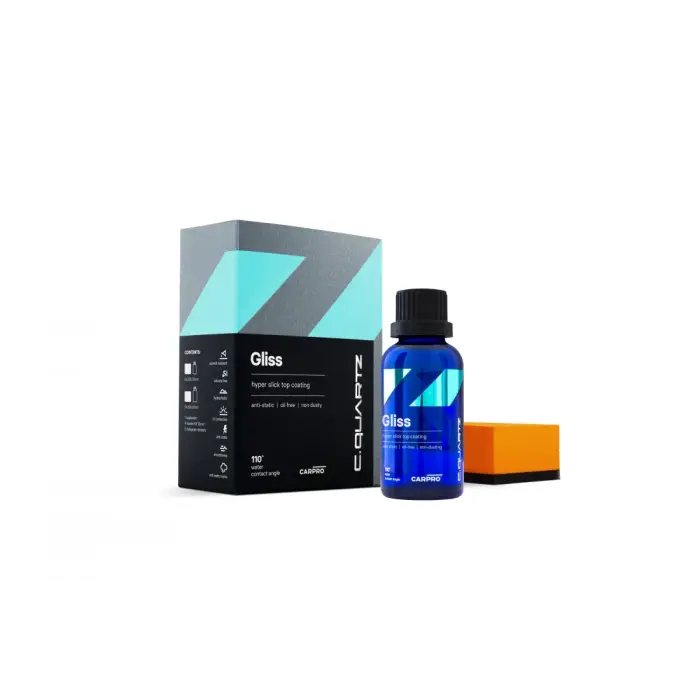 Vysoce Kvalitní CAR PRO Gliss Top Coat Set sada povlaku s vysokým leskem a hloubkou 30ml
